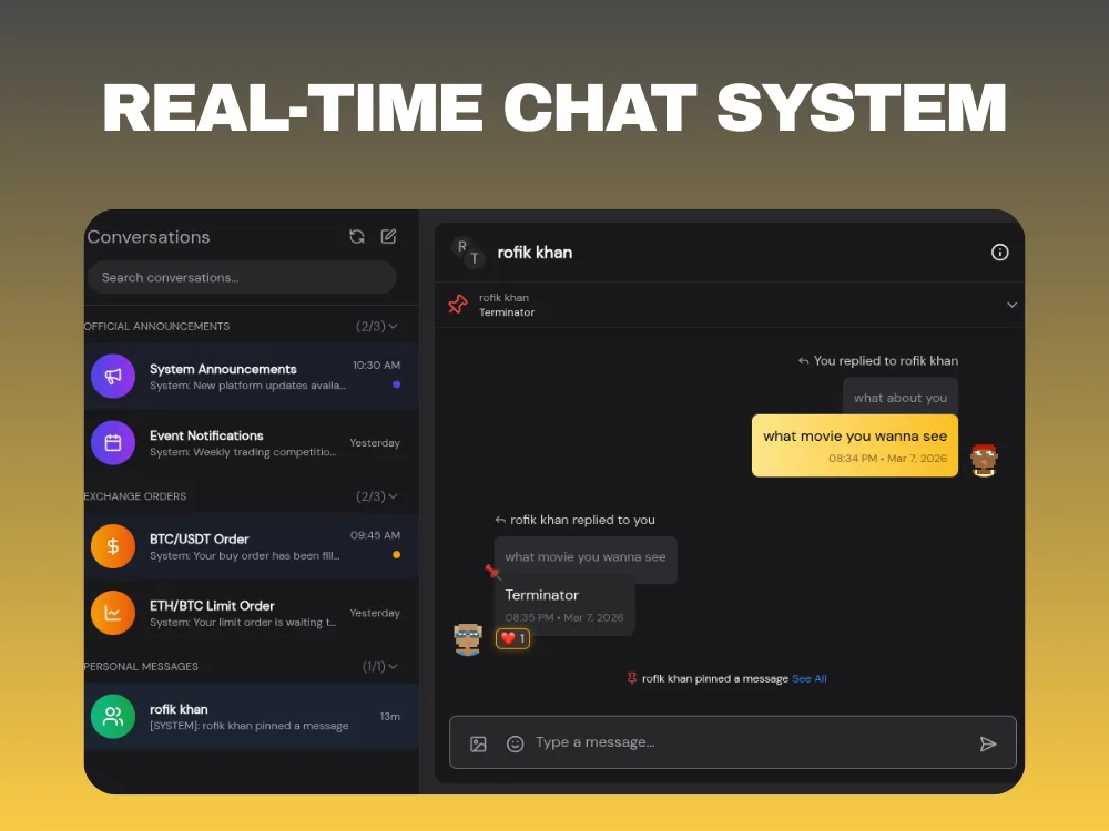 Realtime Chat screenshot 1