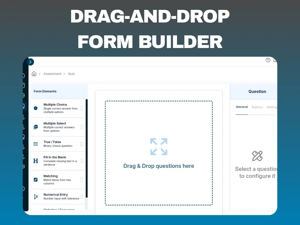 Drag-and-Drop Form Builder screenshot 1